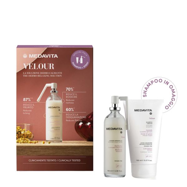 Special Pack Velour Dermorelax Spray100ml+Shampoo150ml